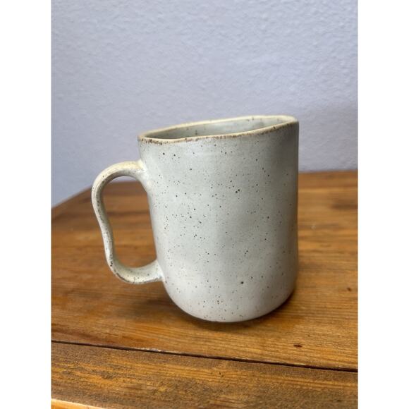 Anthropologie 3D Ladybug Mug Raised Red Insect Ceramic Speckled Pottery Cup - Picture 5 of 6